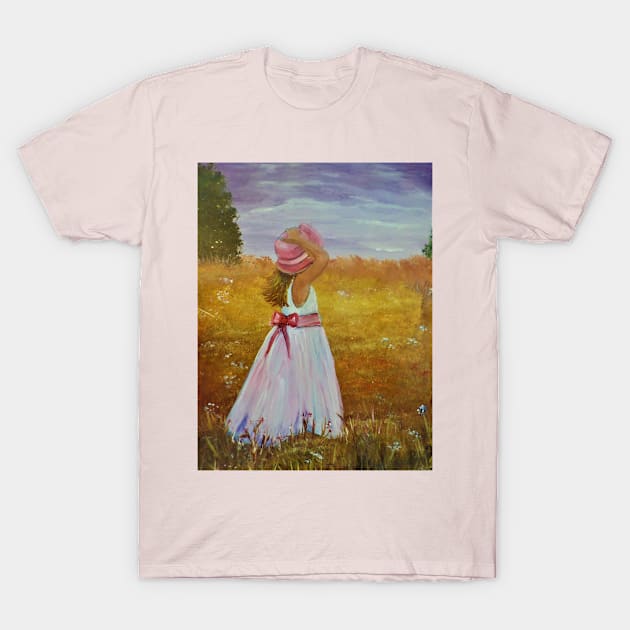 Girl Power T-Shirt by Allison Prior Art